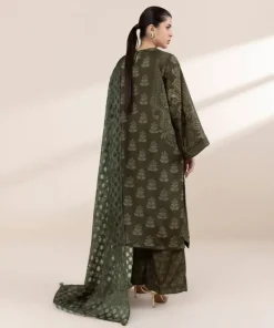 Outlet Sapphire 3 Piece - Embellished Silk Suit