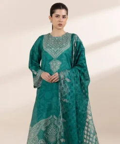 Discount Sapphire 3 Piece - Embellished Silk Suit