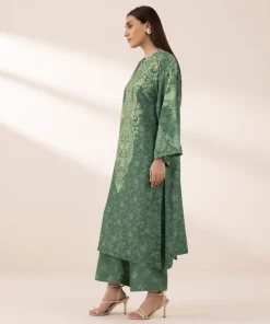 Hot Sapphire 3 Piece - Embellished Silk Suit