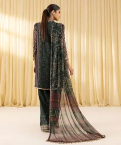 Online Sapphire 3 Piece - Embroidered Chiffon Suit GreenDupatta