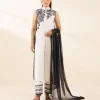New Sapphire 3 Piece - Embroidered Cotton Jacquard Suit