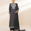 Outlet Sapphire 2 Piece - Embroidered Cotton Suit