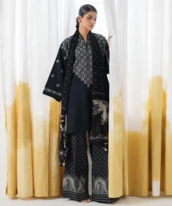 Sale Sapphire 3 Piece - Embroidered Dobby Suit