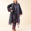 New Sapphire 3 Piece - Embroidered Dobby Suit