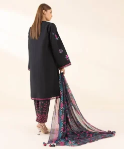 New Sapphire 3 Piece - Embroidered Dobby Suit