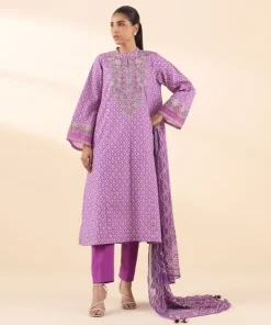 Best Sapphire 3 Piece - Embroidered Dobby Suit
