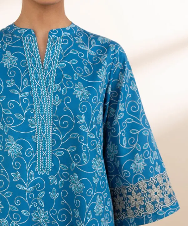 Fashion Sapphire 3 Piece - Embroidered Lawn Suit