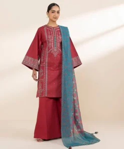 New Sapphire 3 Piece - Embroidered Lawn Suit