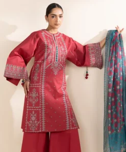 New Sapphire 3 Piece - Embroidered Lawn Suit