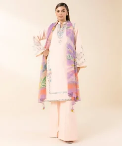 Online Sapphire 3 Piece - Embroidered Lawn Suit