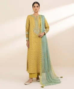 New Sapphire 3 Piece - Embroidered Lawn Suit