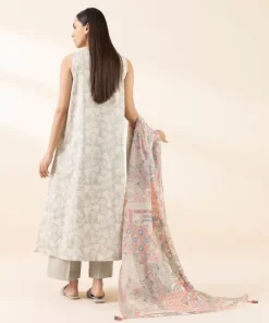 Hot Sapphire 3 Piece - Embroidered Lawn Suit