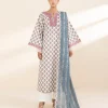 Online Sapphire 3 Piece - Embroidered Lawn Suit