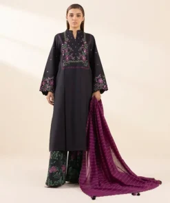 Outlet Sapphire 3 Piece - Embroidered Lawn Suit