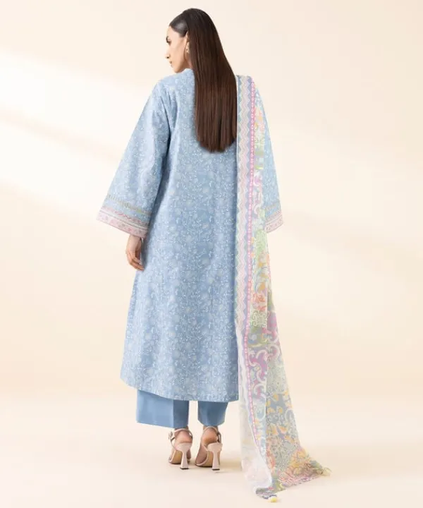 Fashion Sapphire 3 Piece - Embroidered Lawn Suit