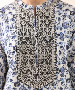 Outlet Sapphire 3 Piece - Embroidered Lawn Suit