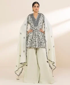 Best Sapphire 3 Piece - Embroidered Lawn Suit