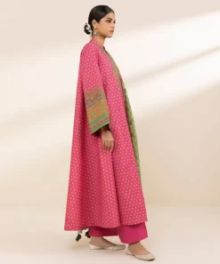 Hot Sapphire 3 Piece - Embroidered Lawn Suit