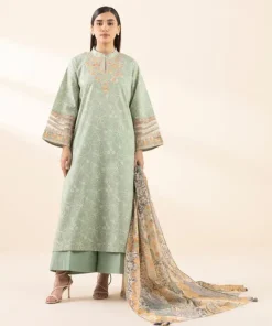 Outlet Sapphire 3 Piece - Embroidered Lawn Suit