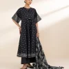 Hot Sapphire 2 Piece - Embroidered Lawn Suit