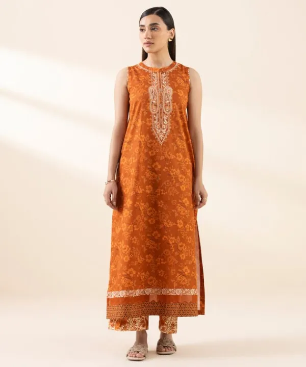 Clearance Sapphire 2 Piece - Embroidered Lawn Suit