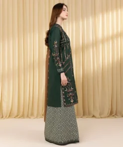 Best Sapphire 3 Piece - Embroidered Lawn Suit GreenDupatta