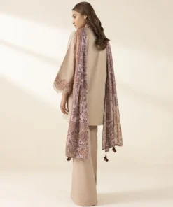 Outlet Sapphire 2 Piece - Embroidered Lawn Suit BeigeDupatta