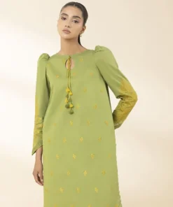 New Sapphire 2 Piece - Embroidered Lawn Suit GreenTrouser