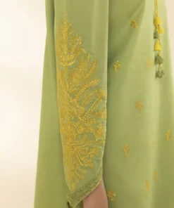 New Sapphire 2 Piece - Embroidered Lawn Suit GreenTrouser