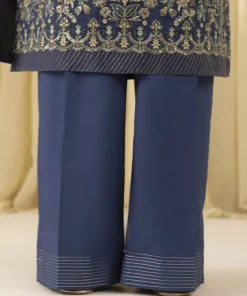 Sale Sapphire 3 Piece - Embroidered Lawn Suit BlueDupatta