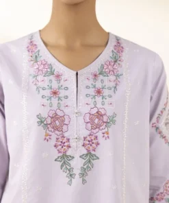 Best Sapphire 2 Piece - Embroidered Lawn Suit LilacTrouser