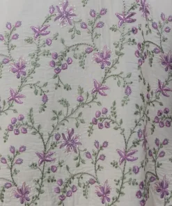 Fashion Sapphire 3 Piece - Embroidered Lawn Suit AquaDupatta