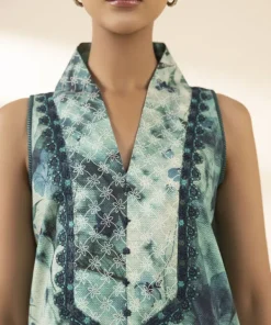 Sale Sapphire 2 Piece - Embroidered Lawn Suit Teal GreenTrouser