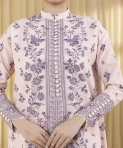 New Sapphire 3 Piece - Jacquard Suit Light PinkDupatta