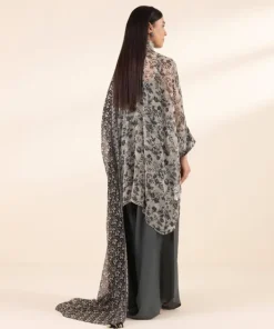 Best Sapphire 3 Piece - Printed Chiffon Suit