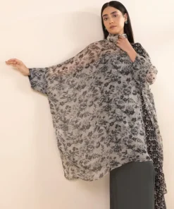Best Sapphire 3 Piece - Printed Chiffon Suit