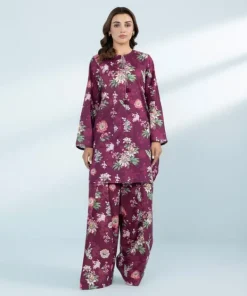 Sale Sapphire 2 Piece - Printed Lawn Suit Magenta