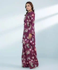 Sale Sapphire 2 Piece - Printed Lawn Suit Magenta