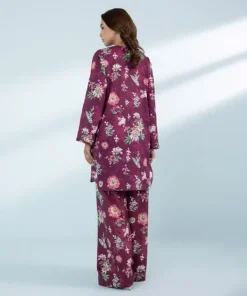 Sale Sapphire 2 Piece - Printed Lawn Suit Magenta