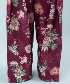 Sale Sapphire 2 Piece - Printed Lawn Suit Magenta
