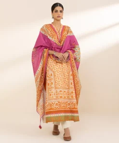 New Sapphire 3 Piece - Printed Lawn Suit