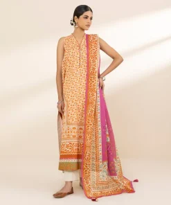 New Sapphire 3 Piece - Printed Lawn Suit