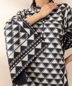 Outlet Sapphire 3 Piece - Printed Lawn Suit