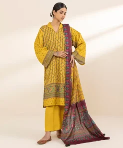 New Sapphire 3 Piece - Printed Lawn Suit