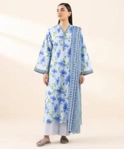 Clearance Sapphire 3 Piece - Printed Lawn Suit