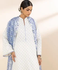 Best Sapphire 3 Piece - Printed Lawn Suit