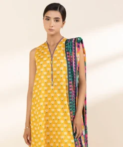 New Sapphire 3 Piece - Printed Lawn Suit