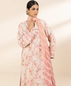 Discount Sapphire 3 Piece - Printed Lawn Suit