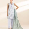 New Sapphire 3 Piece - Printed Lawn Suit