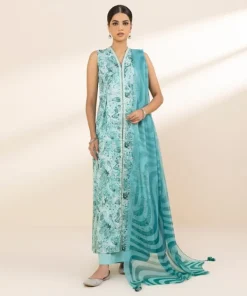 Clearance Sapphire 3 Piece - Printed Lawn Suit